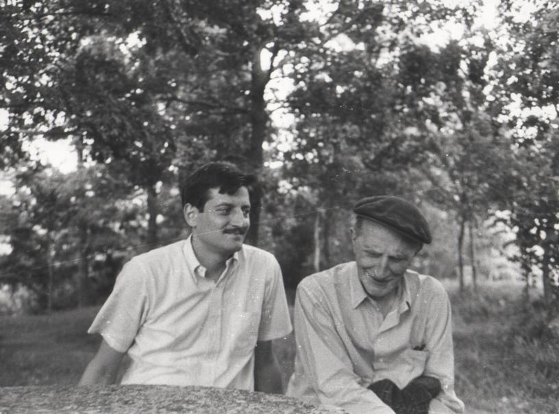 1964 Baruchello con Duchamp